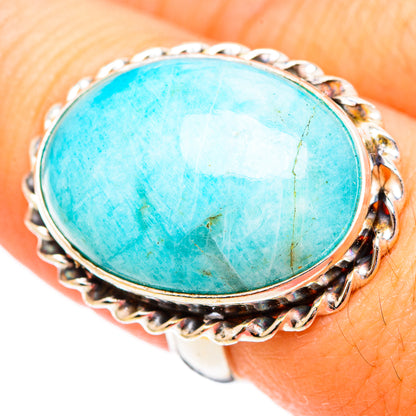Larimar Rings handcrafted by Ana Silver Co - RING116507