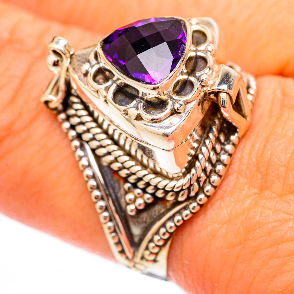 Amethyst Rings handcrafted by Ana Silver Co - RING116520