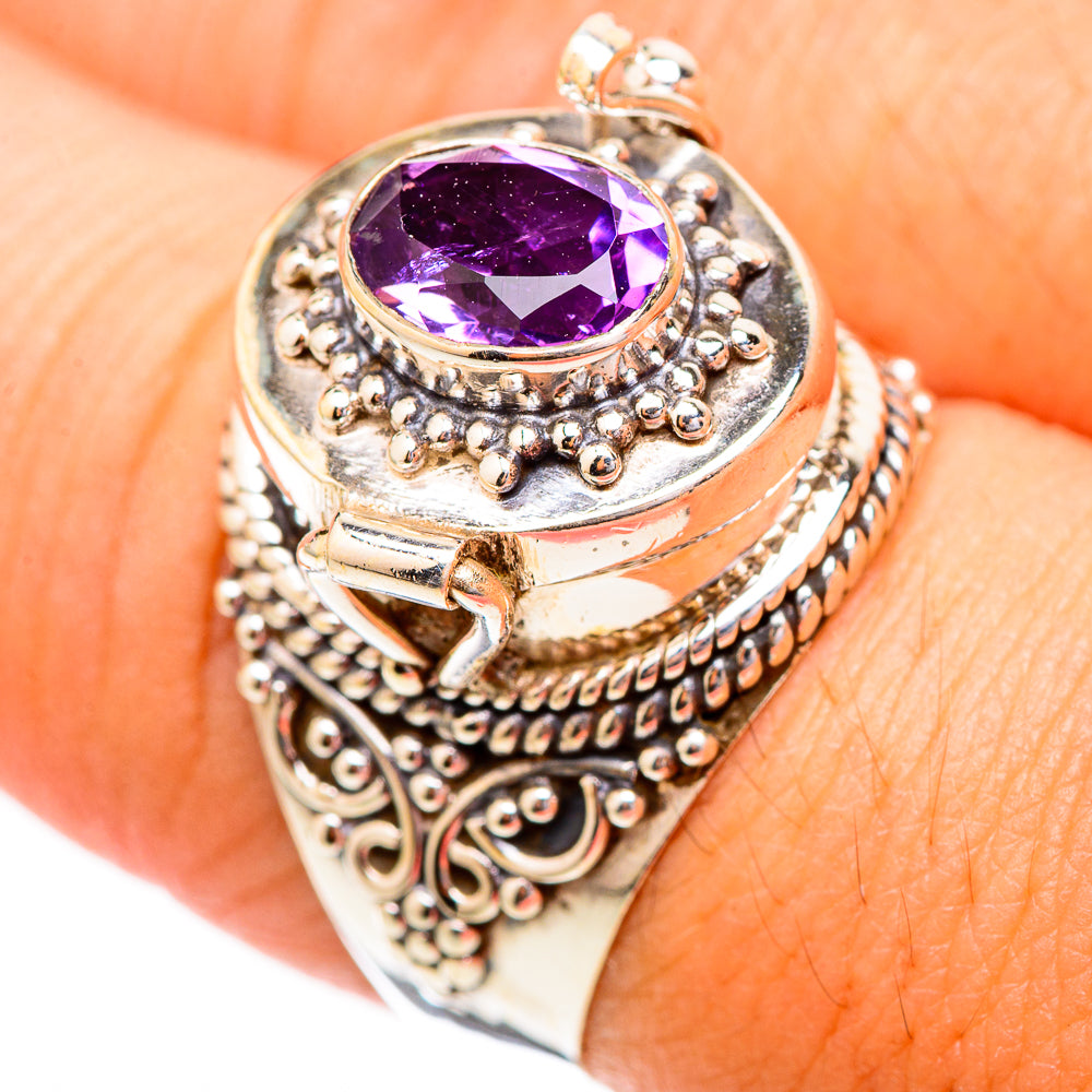Amethyst Rings handcrafted by Ana Silver Co - RING116521