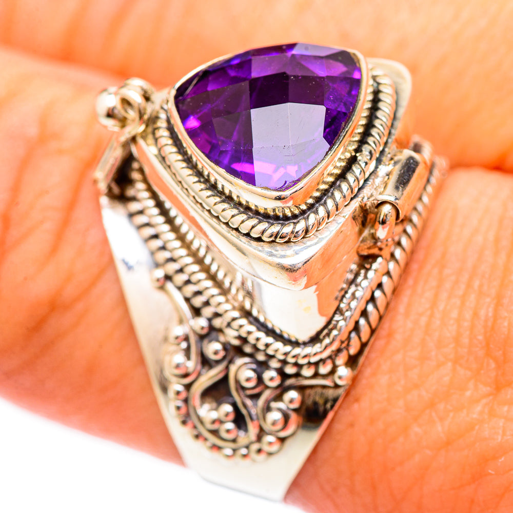 Amethyst Rings handcrafted by Ana Silver Co - RING116523