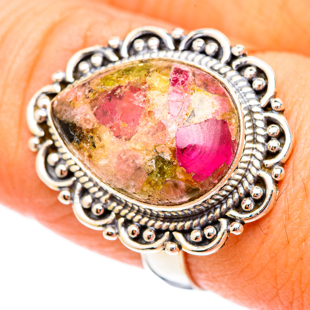 Tourmaline Rings handcrafted by Ana Silver Co - RING116551