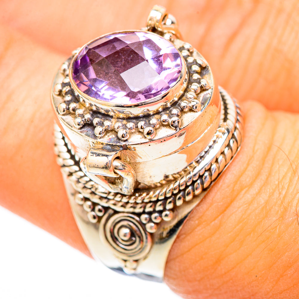Amethyst Rings handcrafted by Ana Silver Co - RING116554