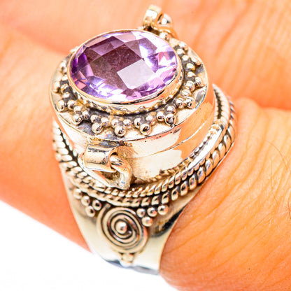 Amethyst Rings handcrafted by Ana Silver Co - RING116554