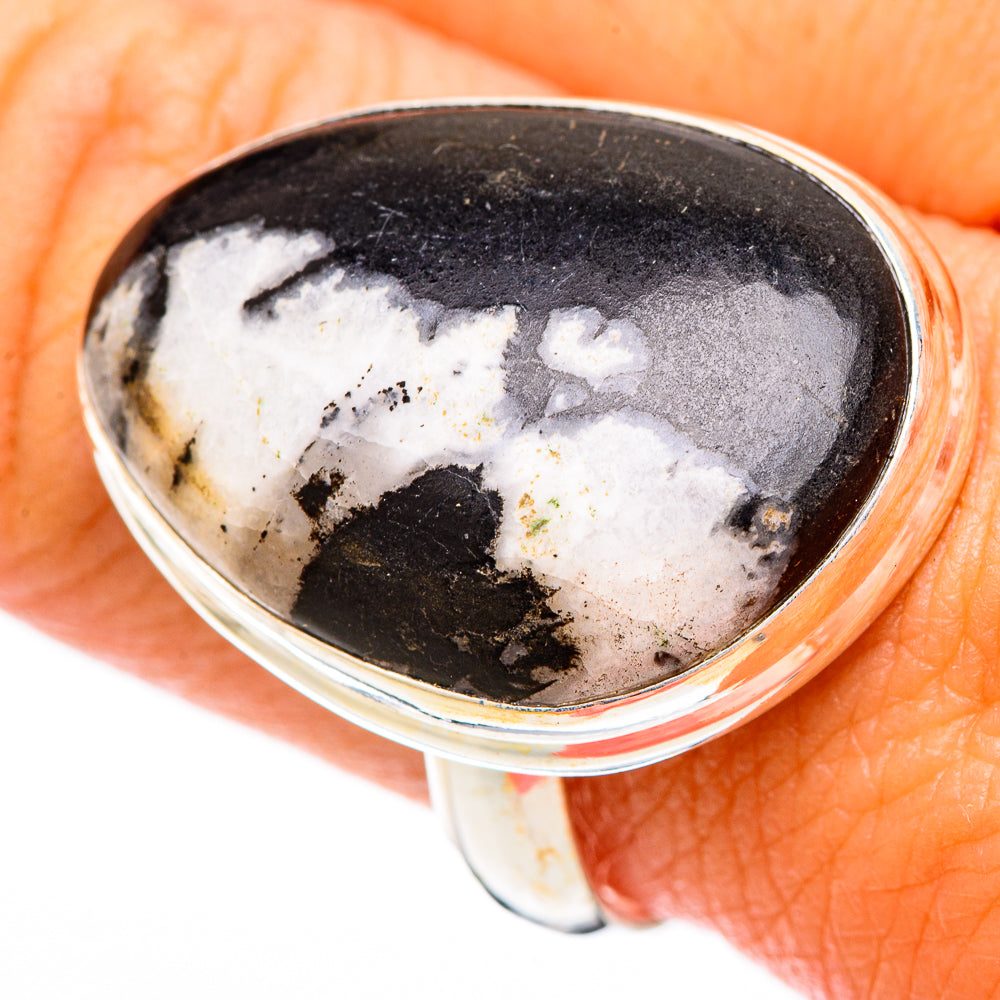 Chrysanthemum Stone Rings handcrafted by Ana Silver Co - RING116559