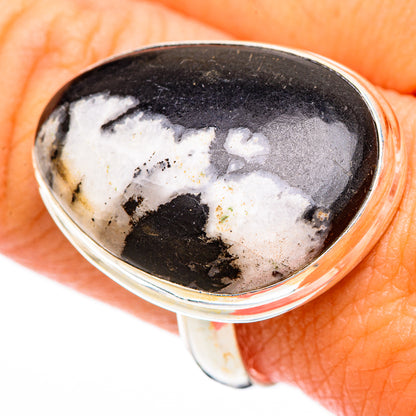 Chrysanthemum Stone Rings handcrafted by Ana Silver Co - RING116559
