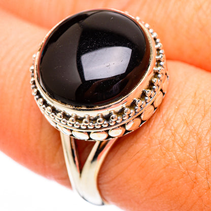 Black Onyx Rings handcrafted by Ana Silver Co - RING116560