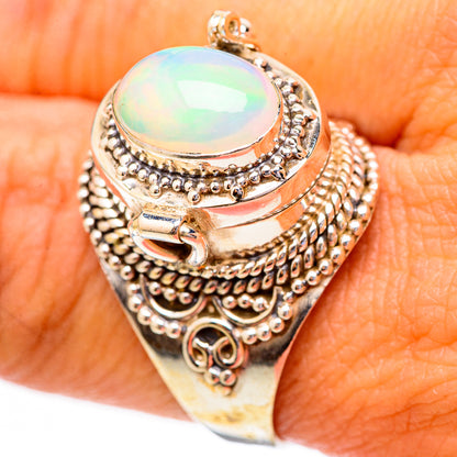 Ethiopian Opal Rings handcrafted by Ana Silver Co - RING116568