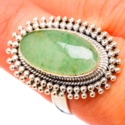 Prehnite Rings handcrafted by Ana Silver Co - RING116576