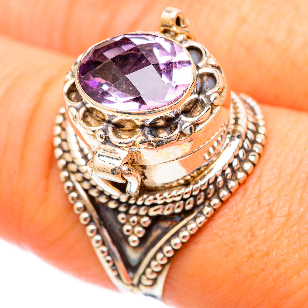 Amethyst Rings handcrafted by Ana Silver Co - RING116586