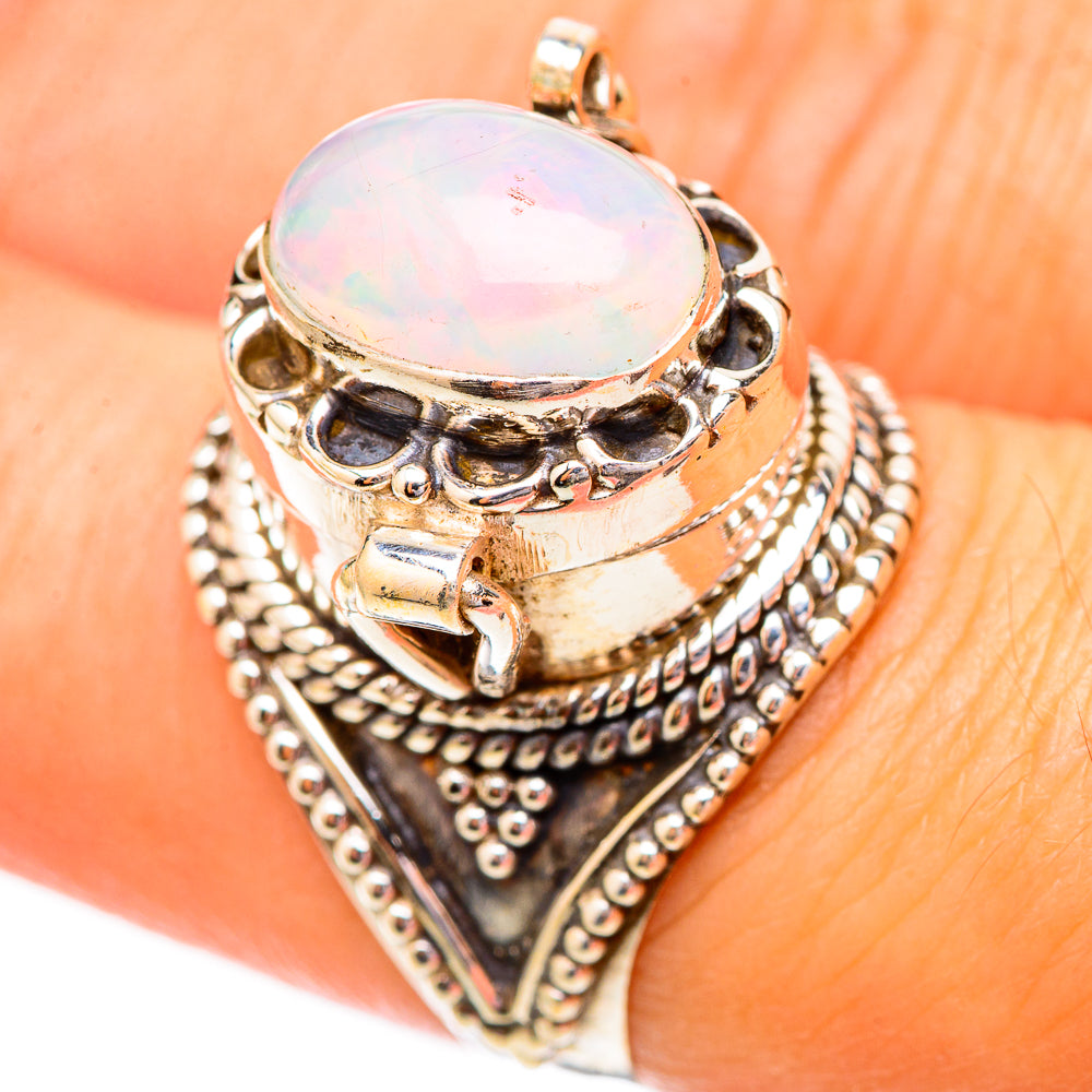 Ethiopian Opal Rings handcrafted by Ana Silver Co - RING116600
