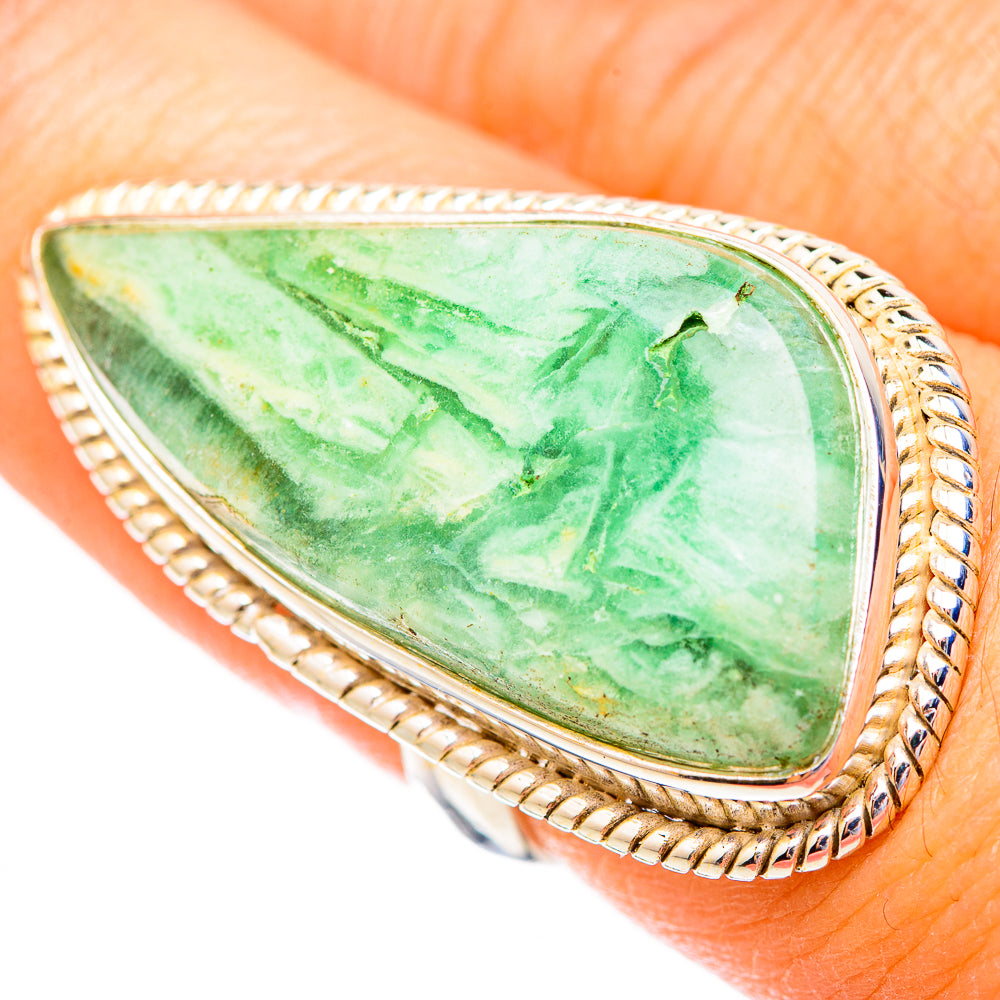 Peruvian Opal Rings handcrafted by Ana Silver Co - RING116618