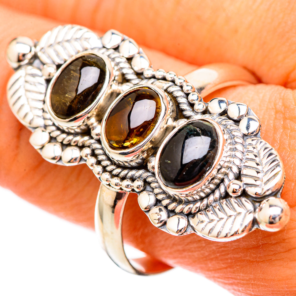 Labradorite Rings handcrafted by Ana Silver Co - RING116636