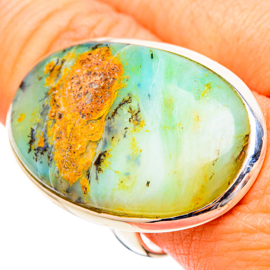 Peruvian Opal Rings handcrafted by Ana Silver Co - RING116649