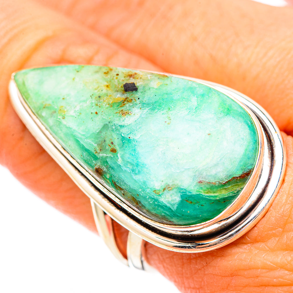 Peruvian Opal Rings handcrafted by Ana Silver Co - RING116650