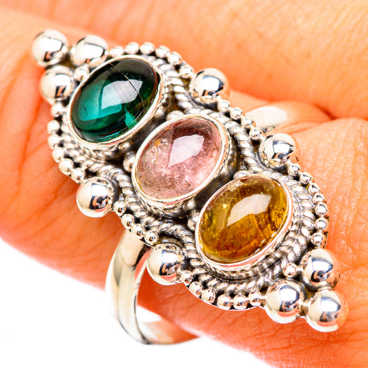 Tourmaline Rings handcrafted by Ana Silver Co - RING116703