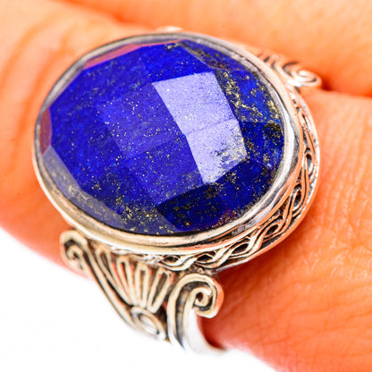 Lapis Lazuli Rings handcrafted by Ana Silver Co - RING116712
