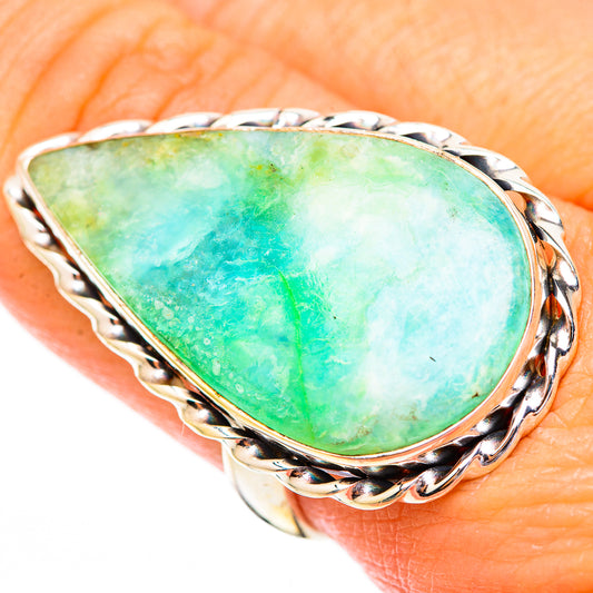 Peruvian Opal Rings handcrafted by Ana Silver Co - RING116720