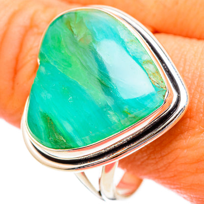 Peruvian Opal Rings handcrafted by Ana Silver Co - RING116735