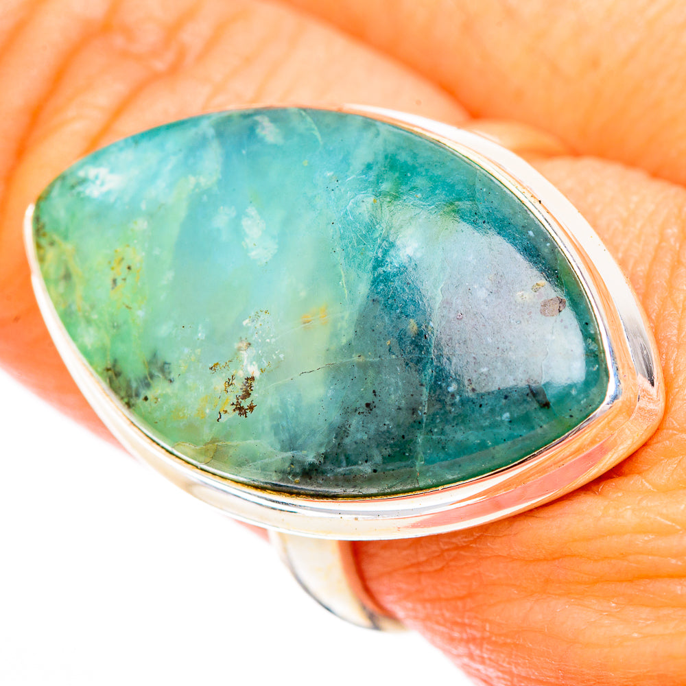 Peruvian Opal Rings handcrafted by Ana Silver Co - RING116736