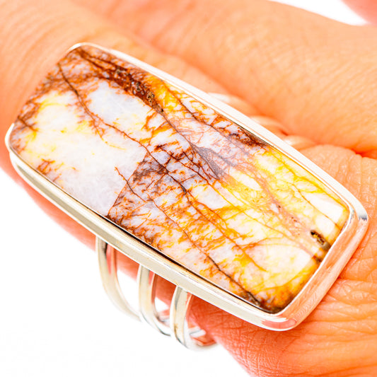 Picture Jasper Rings handcrafted by Ana Silver Co - RING116748