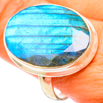 Labradorite Rings handcrafted by Ana Silver Co - RING116771