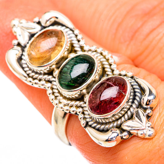 Tourmaline Rings handcrafted by Ana Silver Co - RING116791