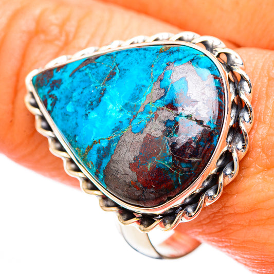 Shattuckite Rings handcrafted by Ana Silver Co - RING116795