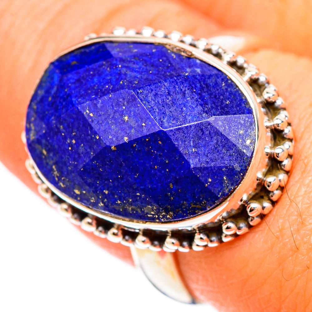 Lapis Lazuli Rings handcrafted by Ana Silver Co - RING116809