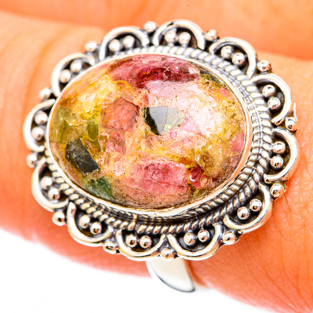 Tourmaline Rings handcrafted by Ana Silver Co - RING116817