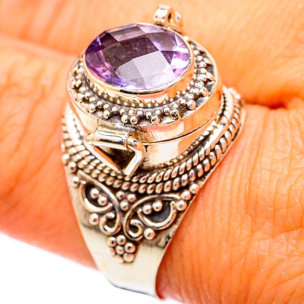Amethyst Rings handcrafted by Ana Silver Co - RING116820