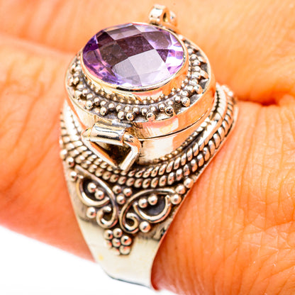 Amethyst Rings handcrafted by Ana Silver Co - RING116820