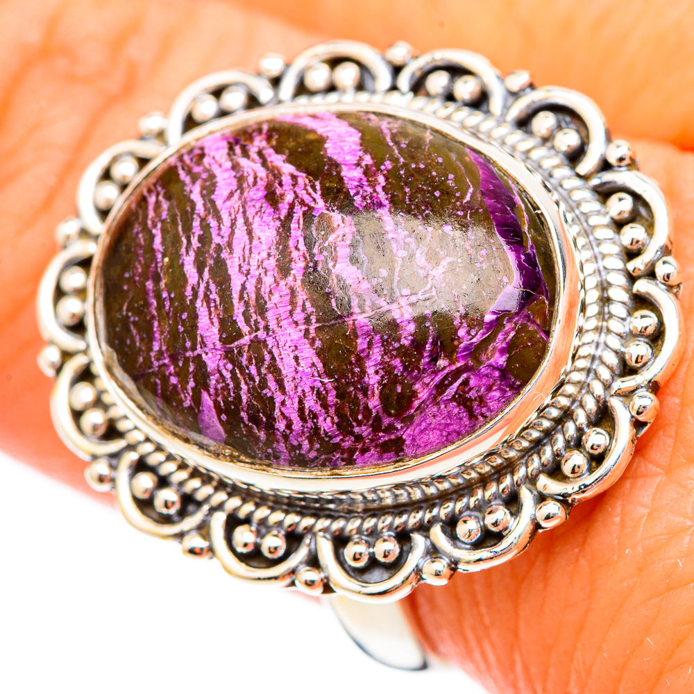 Stichtite Rings handcrafted by Ana Silver Co - RING116821