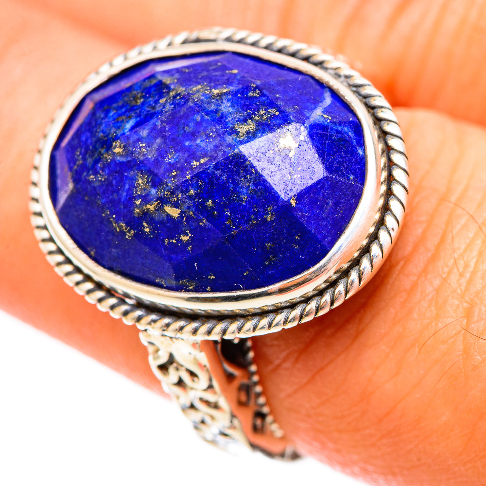 Lapis Lazuli Rings handcrafted by Ana Silver Co - RING116840