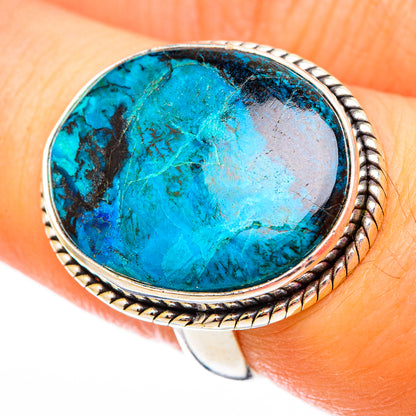 Shattuckite Rings handcrafted by Ana Silver Co - RING116842