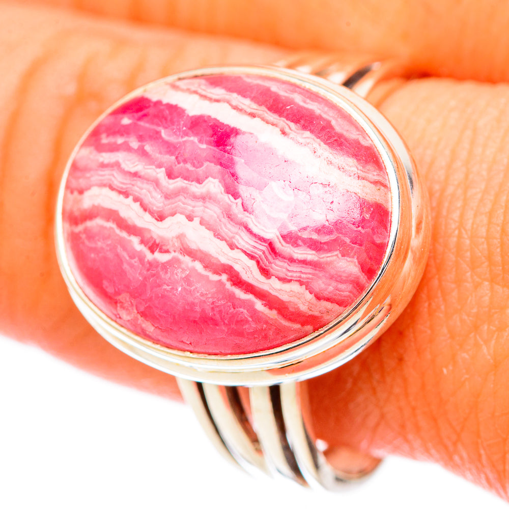 Rhodochrosite Rings handcrafted by Ana Silver Co - RING116852