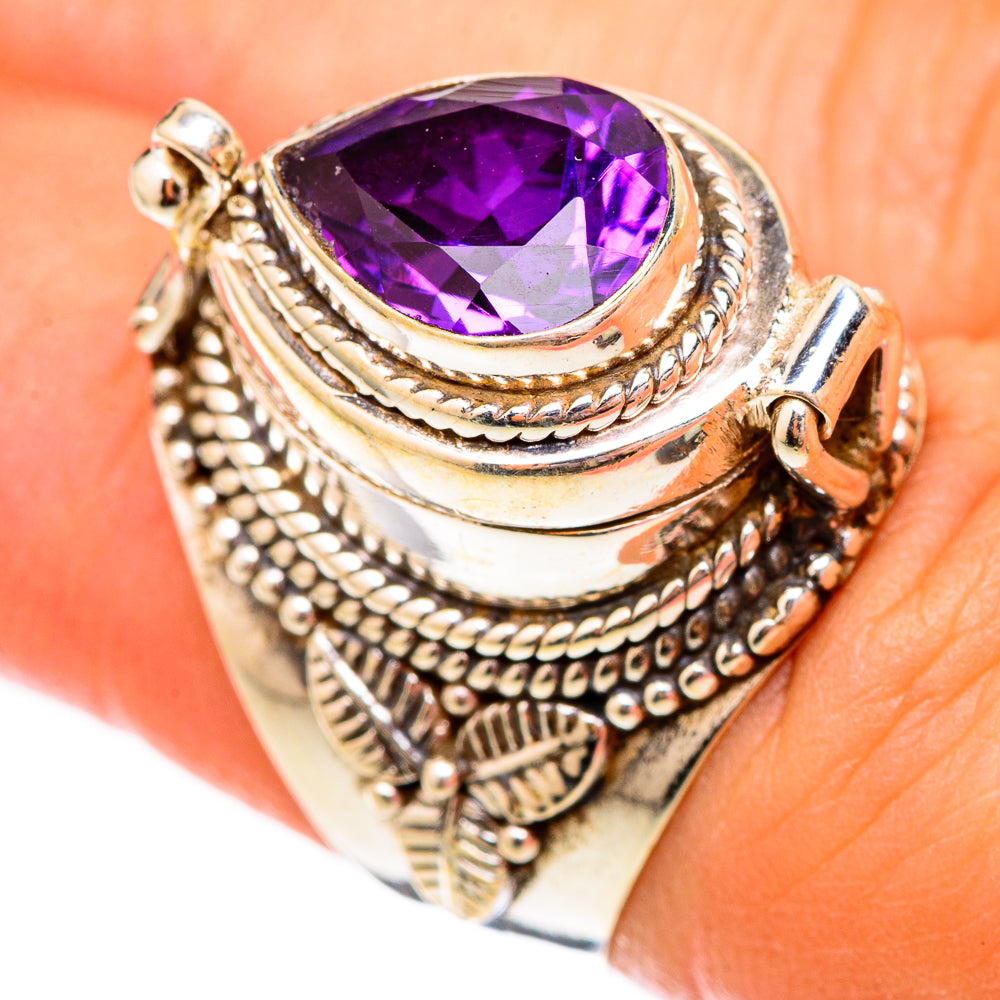 Amethyst Rings handcrafted by Ana Silver Co - RING116857