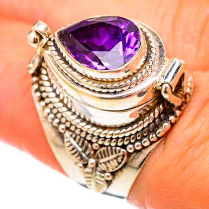 Amethyst Rings handcrafted by Ana Silver Co - RING116857