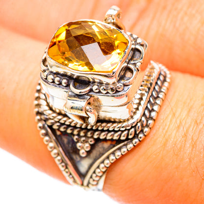 Citrine Rings handcrafted by Ana Silver Co - RING116883
