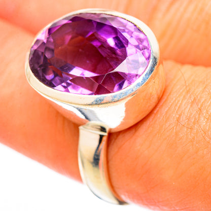 Amethyst Rings handcrafted by Ana Silver Co - RING116893