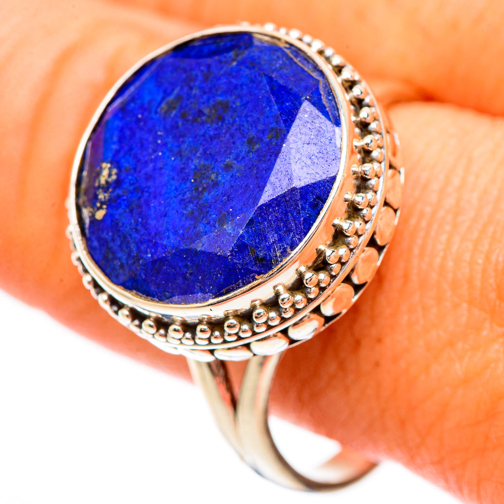 Lapis Lazuli Rings handcrafted by Ana Silver Co - RING116907