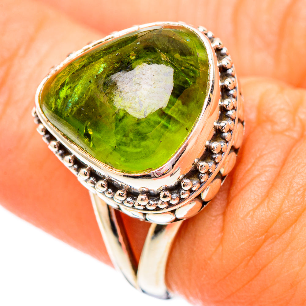 Peridot Rings handcrafted by Ana Silver Co - RING116913