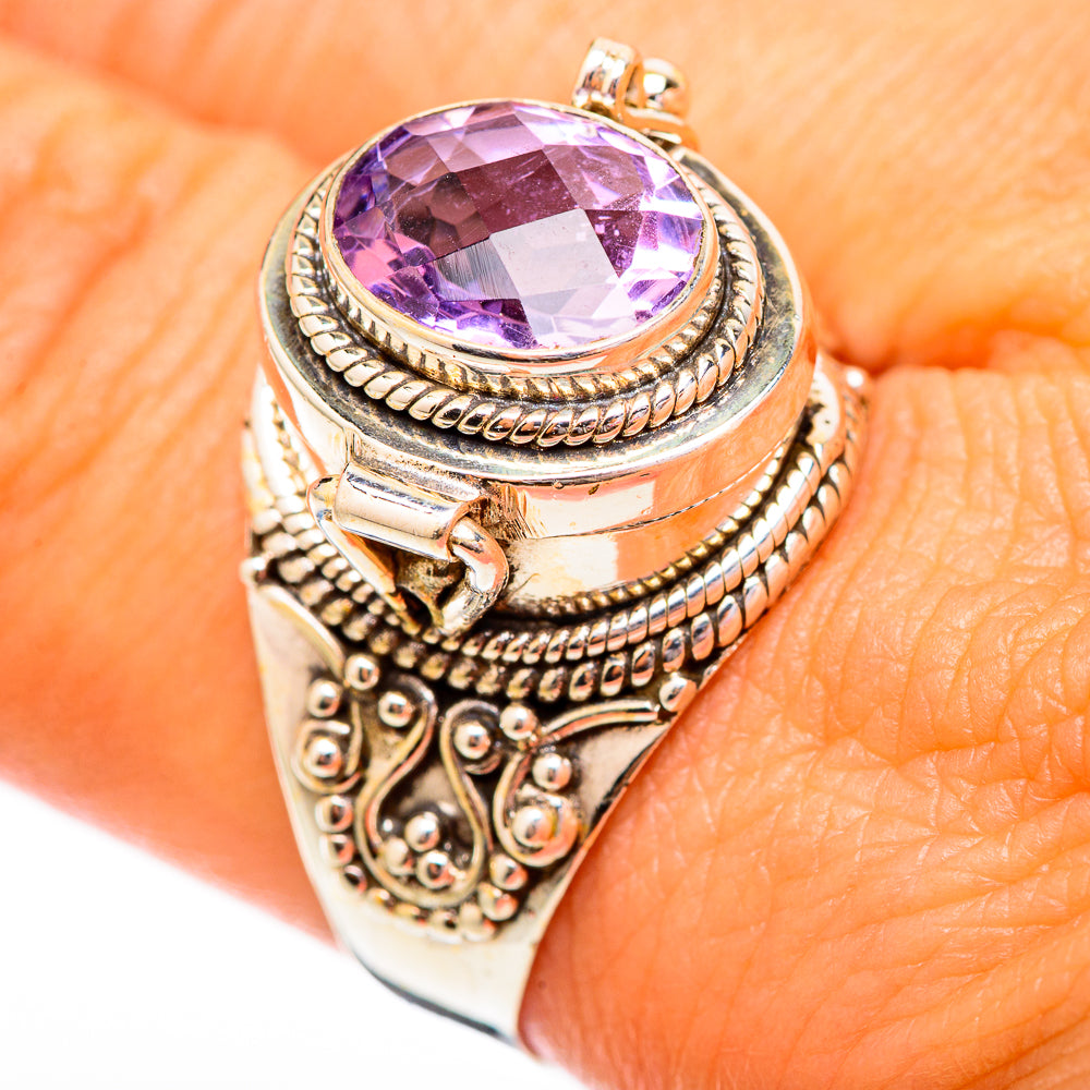 Amethyst Rings handcrafted by Ana Silver Co - RING116925