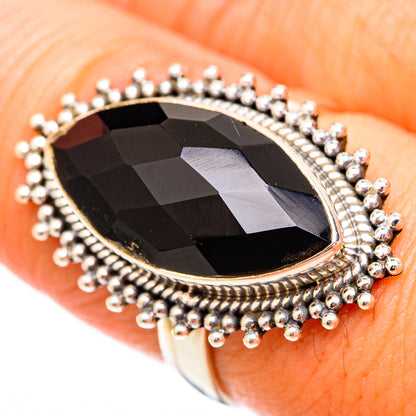 Black Onyx Rings handcrafted by Ana Silver Co - RING116929