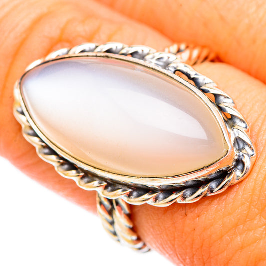 Moonstone Rings handcrafted by Ana Silver Co - RING116931