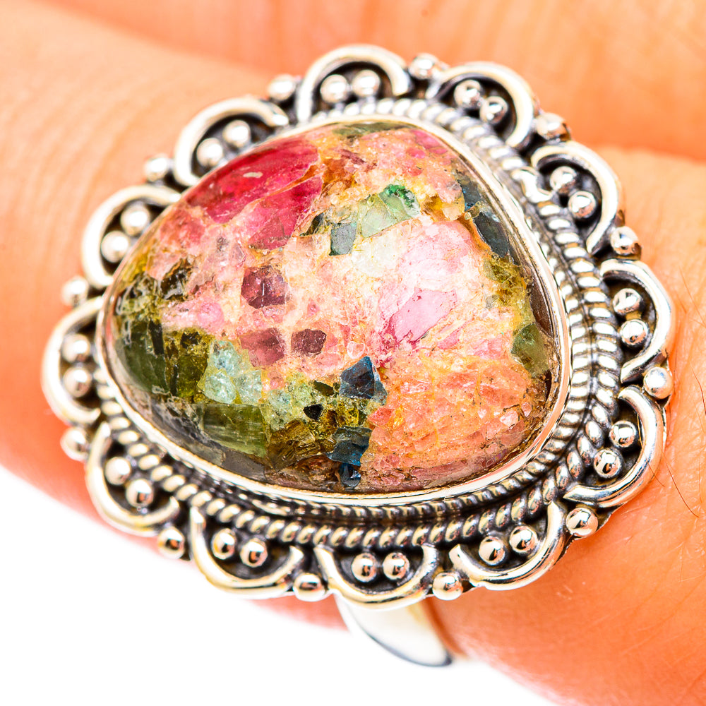 Tourmaline Rings handcrafted by Ana Silver Co - RING116952