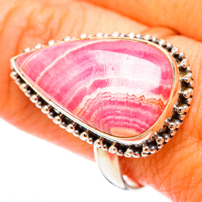 Rhodochrosite Rings handcrafted by Ana Silver Co - RING116953