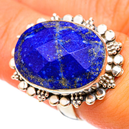 Lapis Lazuli Rings handcrafted by Ana Silver Co - RING116977