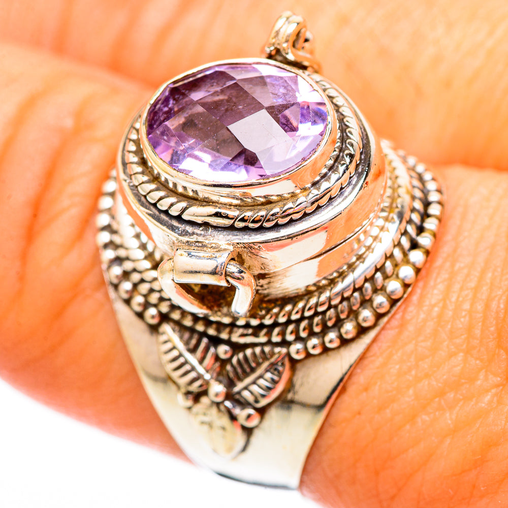 Amethyst Rings handcrafted by Ana Silver Co - RING116989