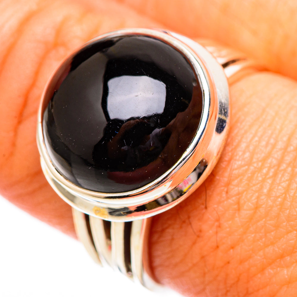 Black Onyx Rings handcrafted by Ana Silver Co - RING116994
