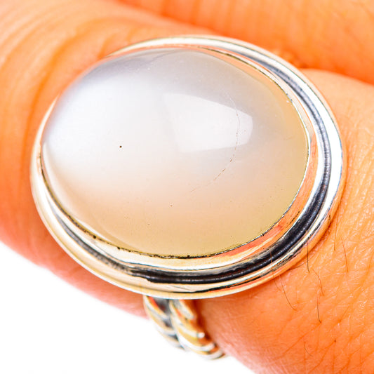 Moonstone Rings handcrafted by Ana Silver Co - RING116996